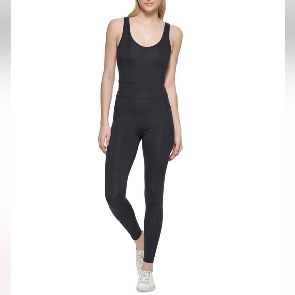 Calvin Klein Performance Strappy Bodysuit - Full Bodysuit (Jumpsuit Style) - Picture 3 of 12